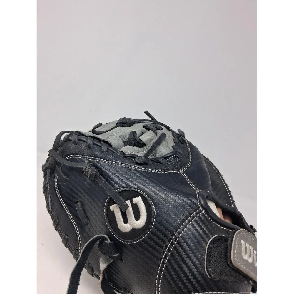 Wilson A360 Leather Youth Catchers Mitt Baseball Glove 31 1/2